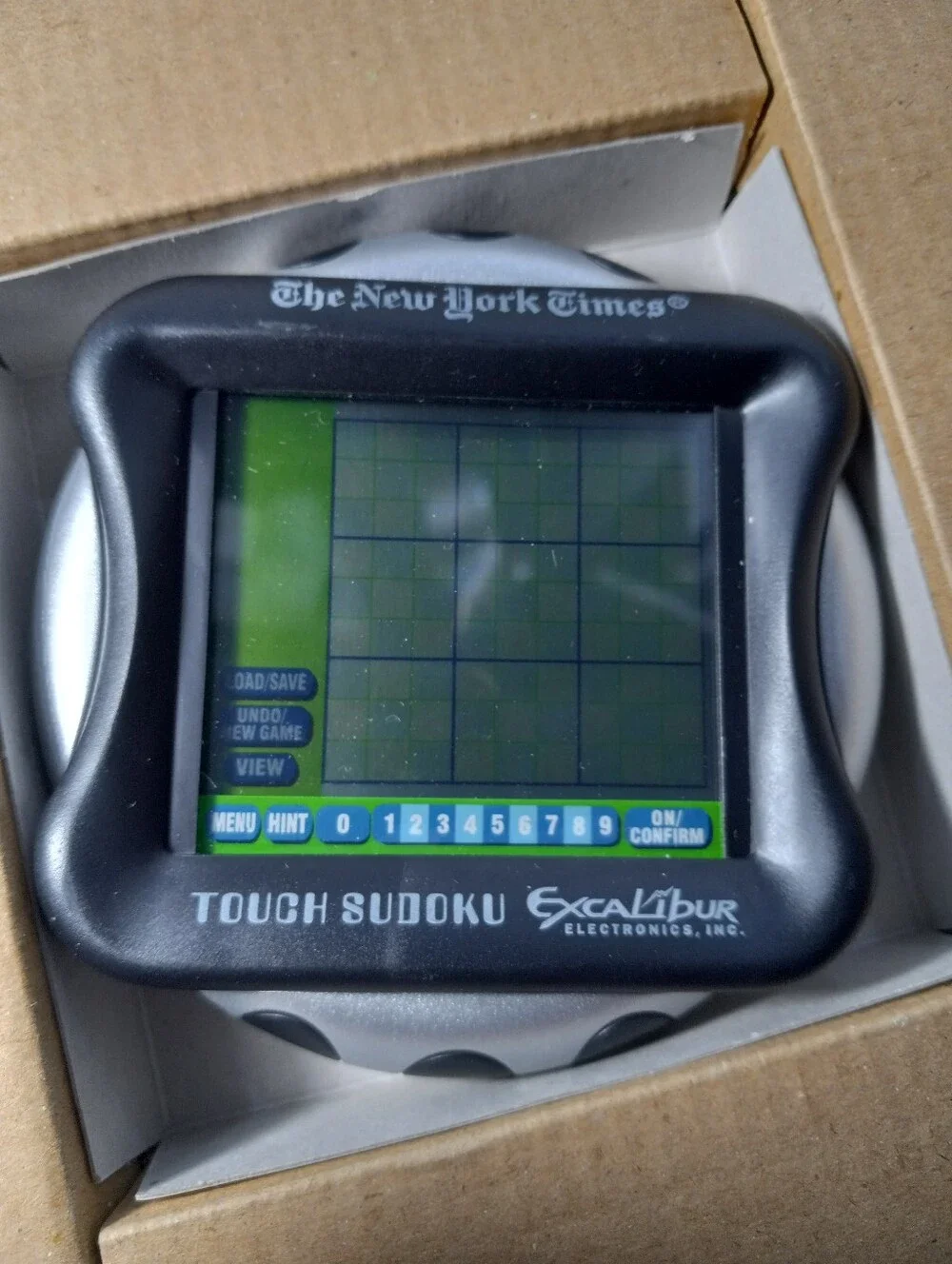 Excalibur Electronic NY53CS New York Times Touch Screen Sudoku Game Console
